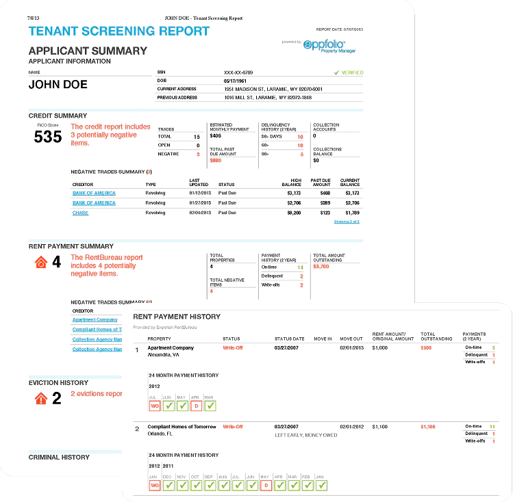 Finding the Best Tenants is Our Top Priority